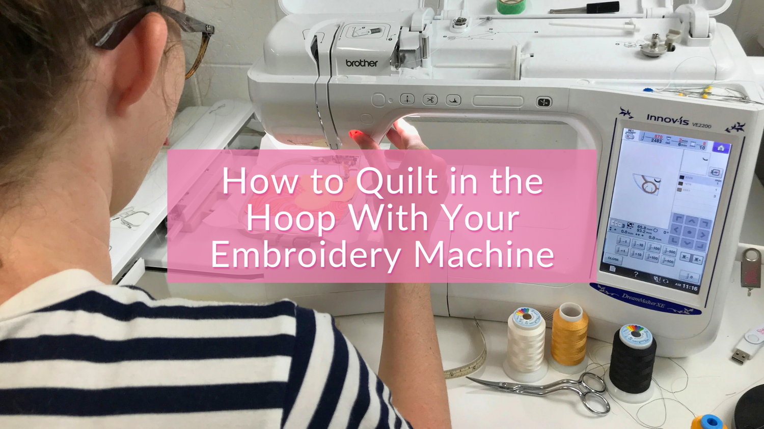 How to Quilt in the Hoop With Your Embroidery Machine blog