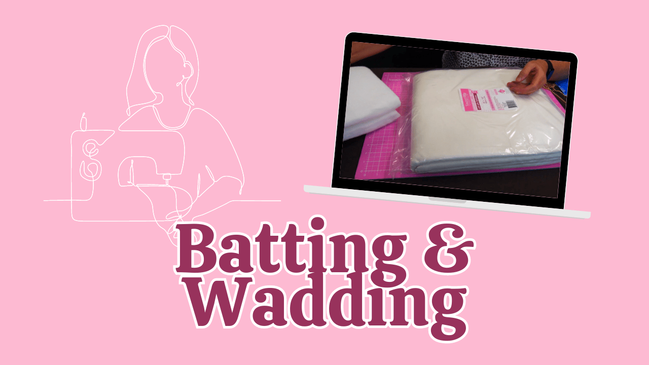 batting and wadding sweet pea studio