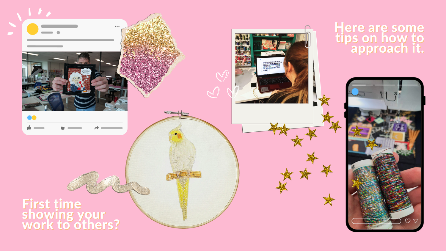 First Time Sharing Your Work Here's Some Tips blog