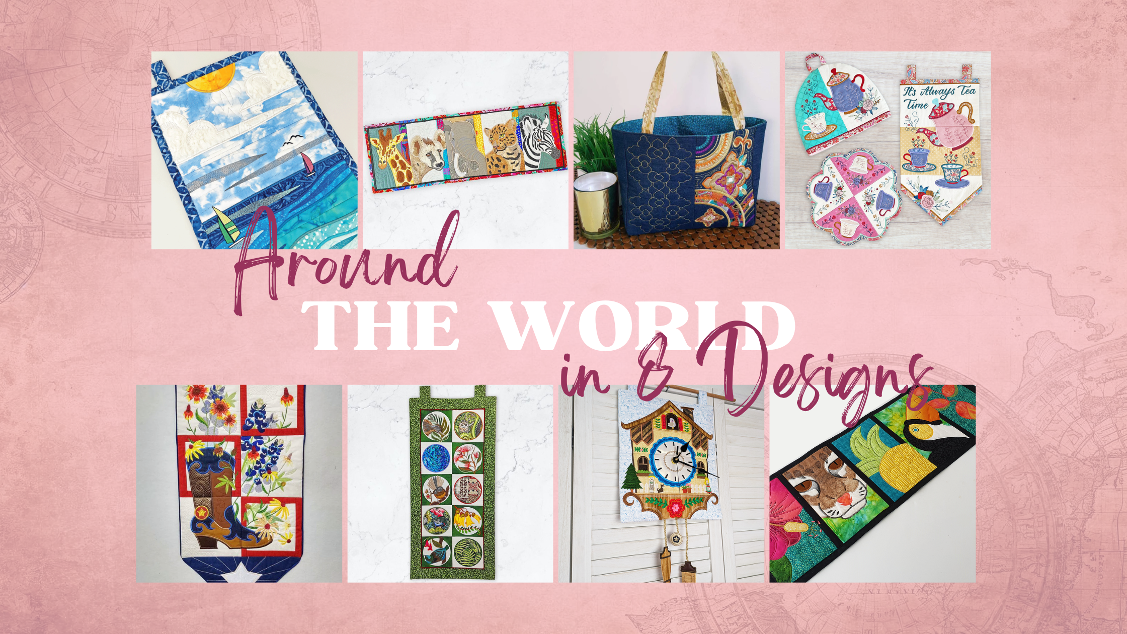 around the world in 8 ith designs blog