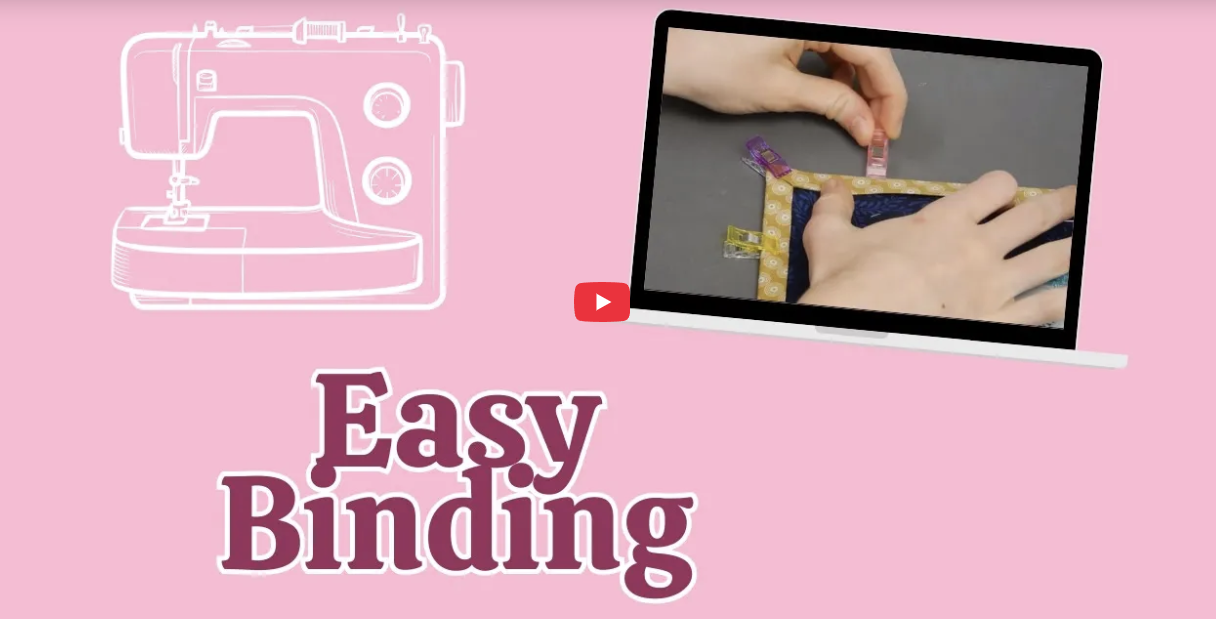 Easy Binding Using Backing