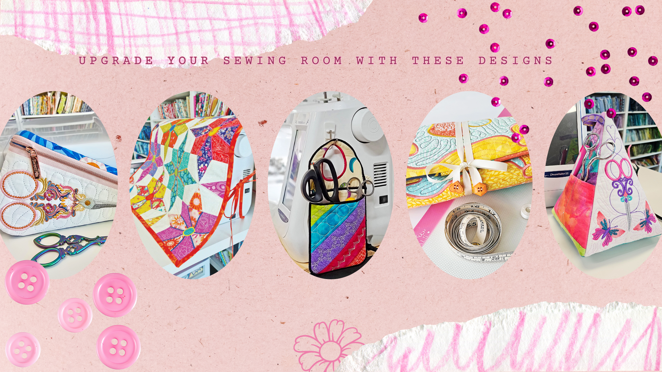 update your sewing room blog