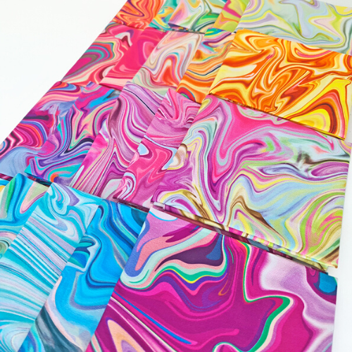 sweet shoppe fabric collection laid out