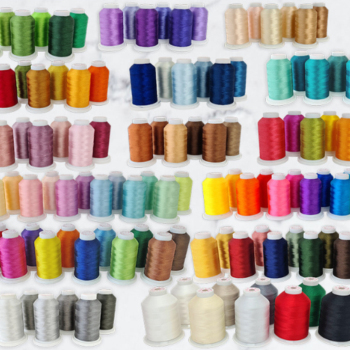 Sweet Pea Incredi-Thread Incredi-Thread now available in individual spools   ONLY $5.50 when you purchase 3 or more spools or a pack + individual  spools.Your machine embroidery thread is now your sewing