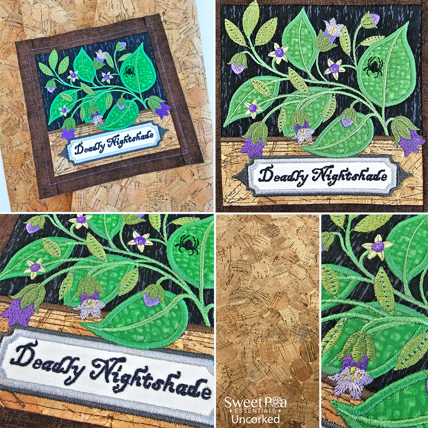 BOW Halloween Witchy Wares Quilt - Block 2