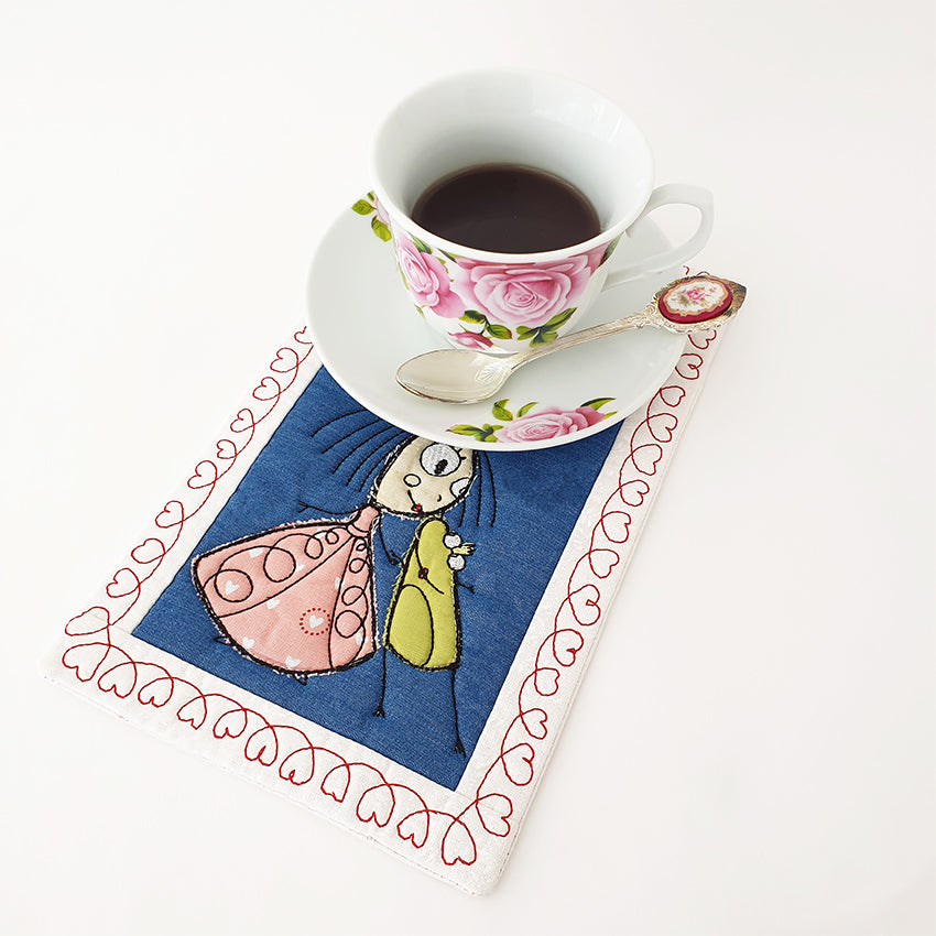 Kiss a Frog Mugrug Set