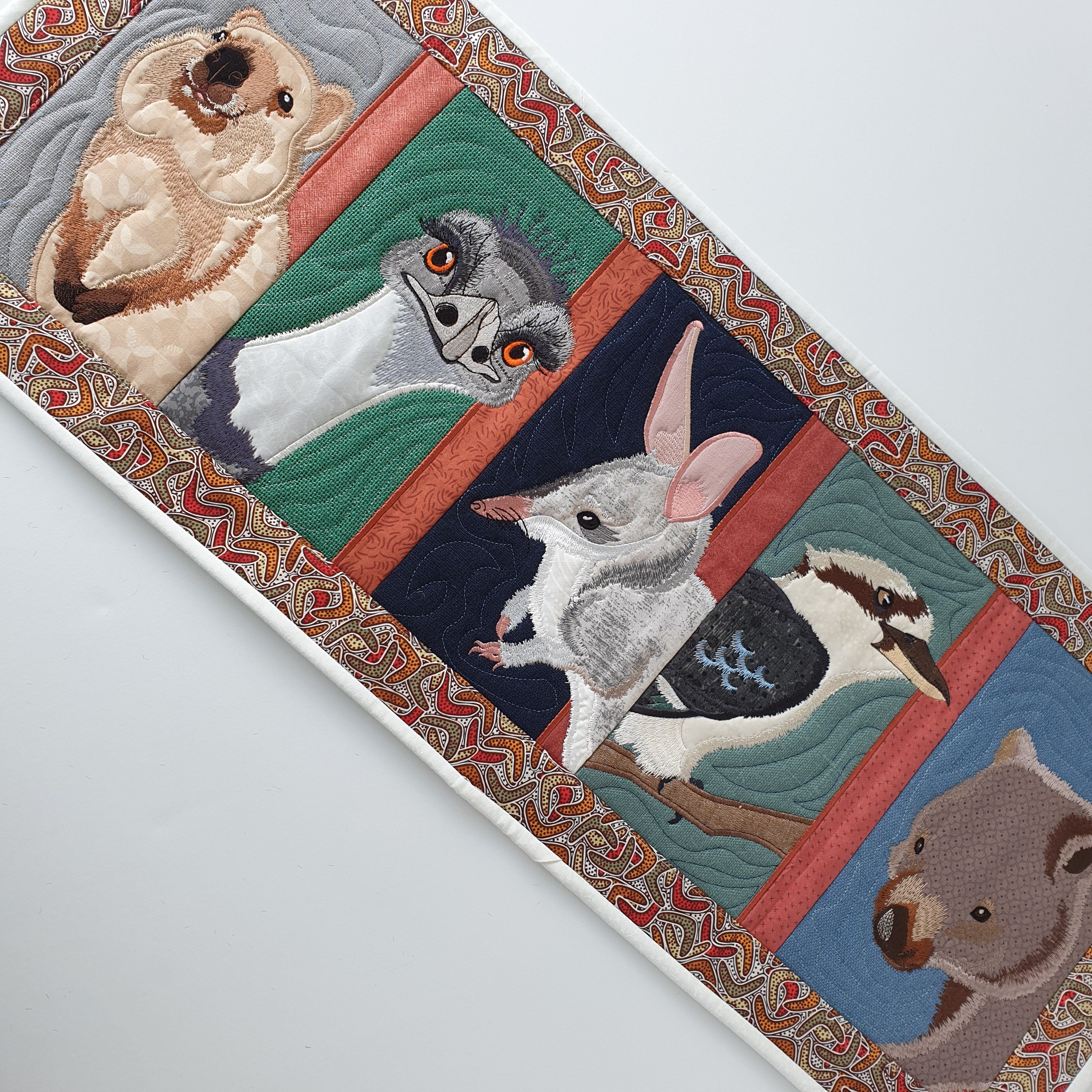 australian animals runner ith design