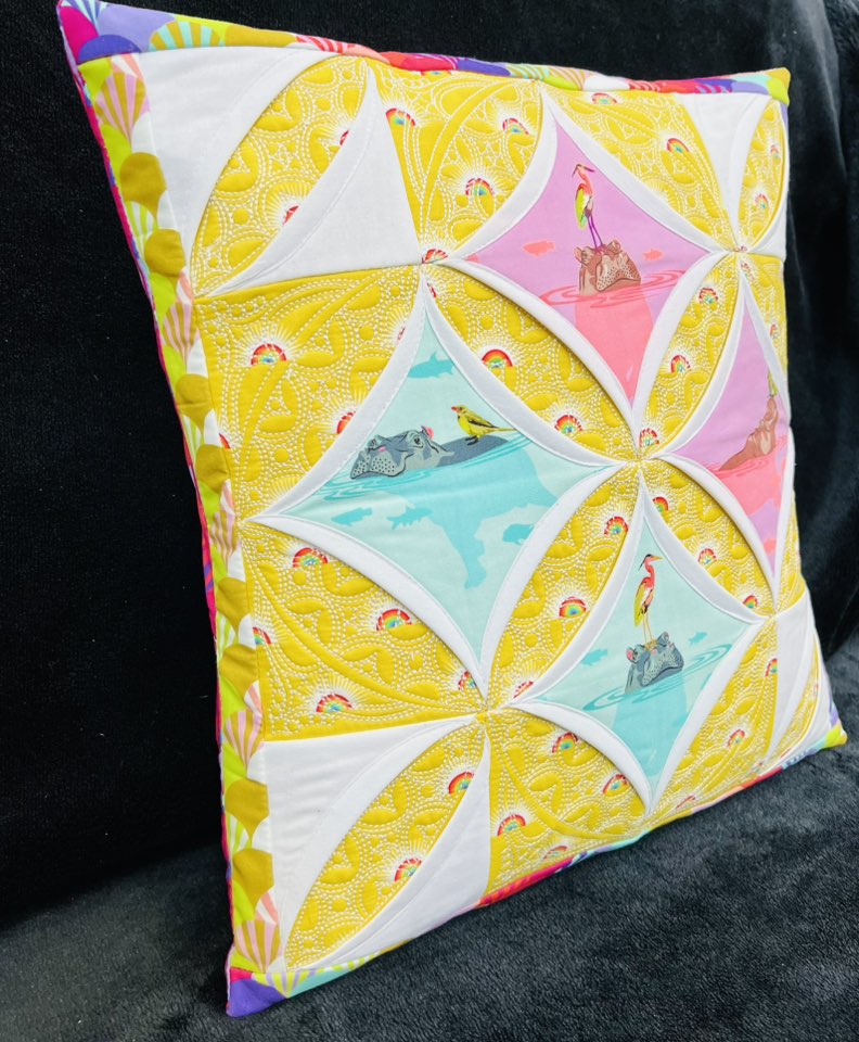 Traditional Cathedral Window Quilt