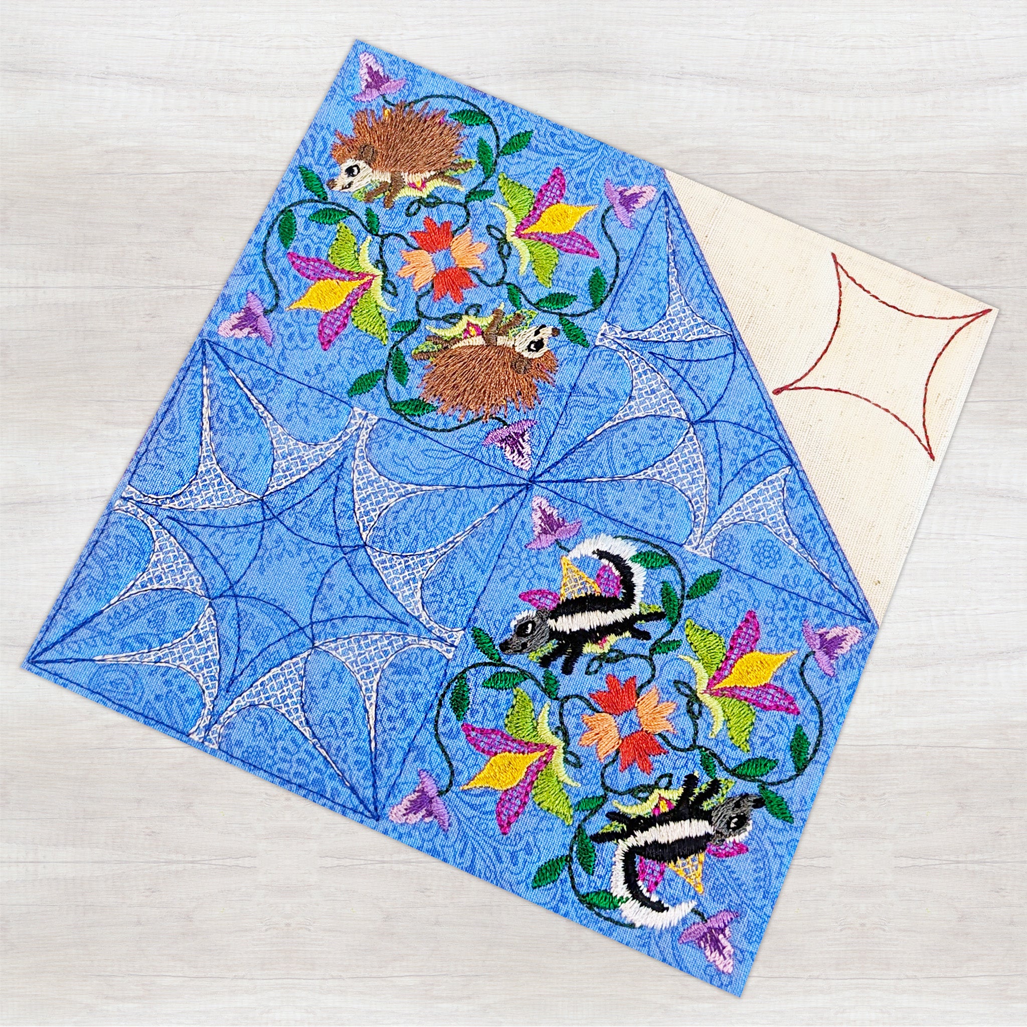 BOM Woodland Wonderland Quilt - Block 10