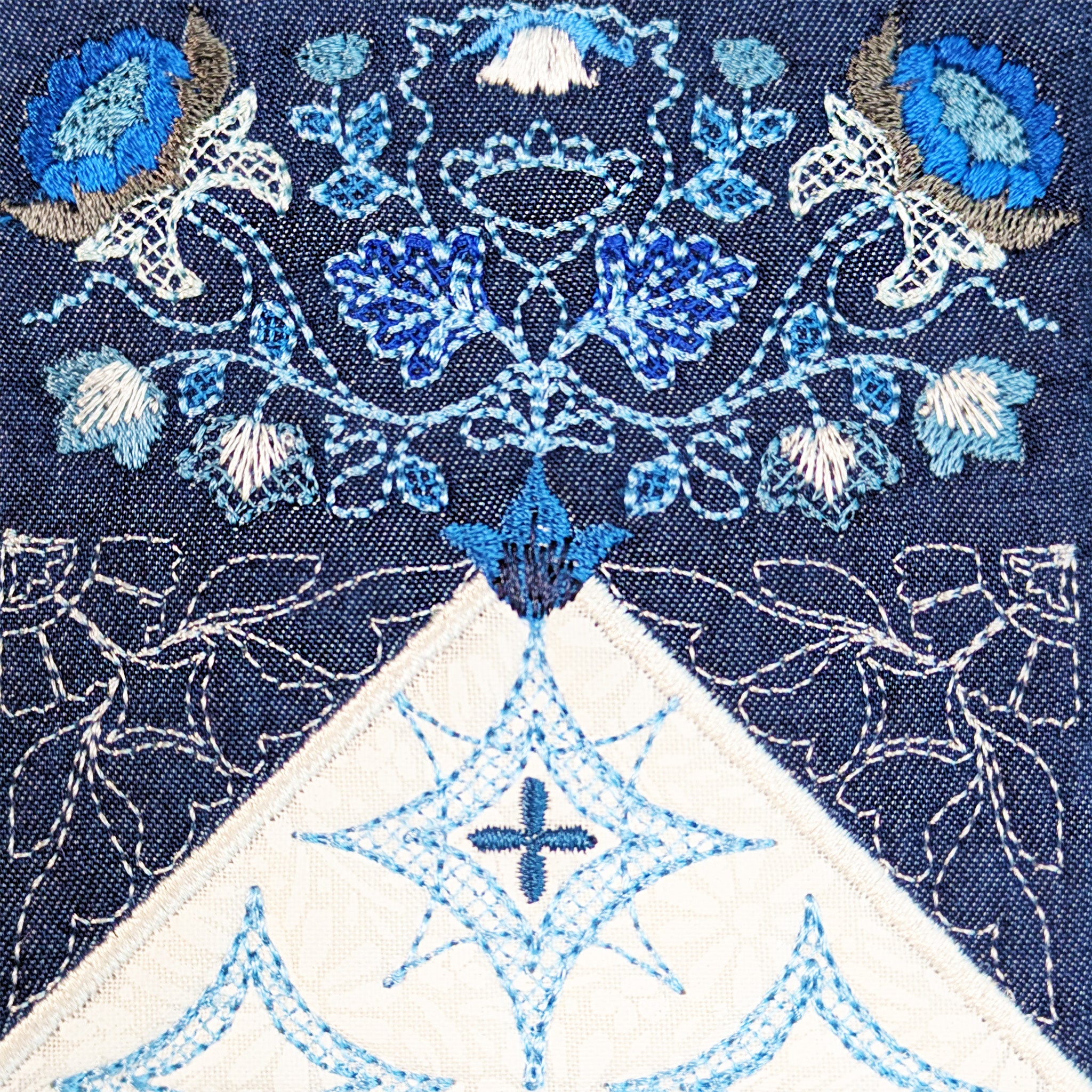 BOM Woodland Wonderland Quilt - Block 8 In the hoop machine embroidery designs