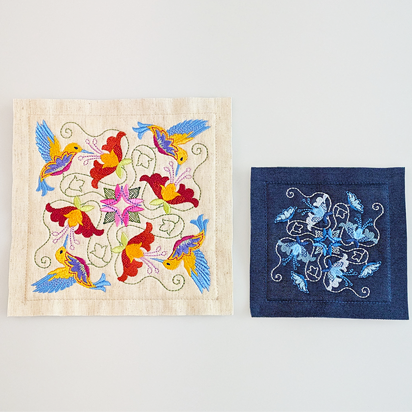 BOM Woodland Wonderland Quilt - Block 1