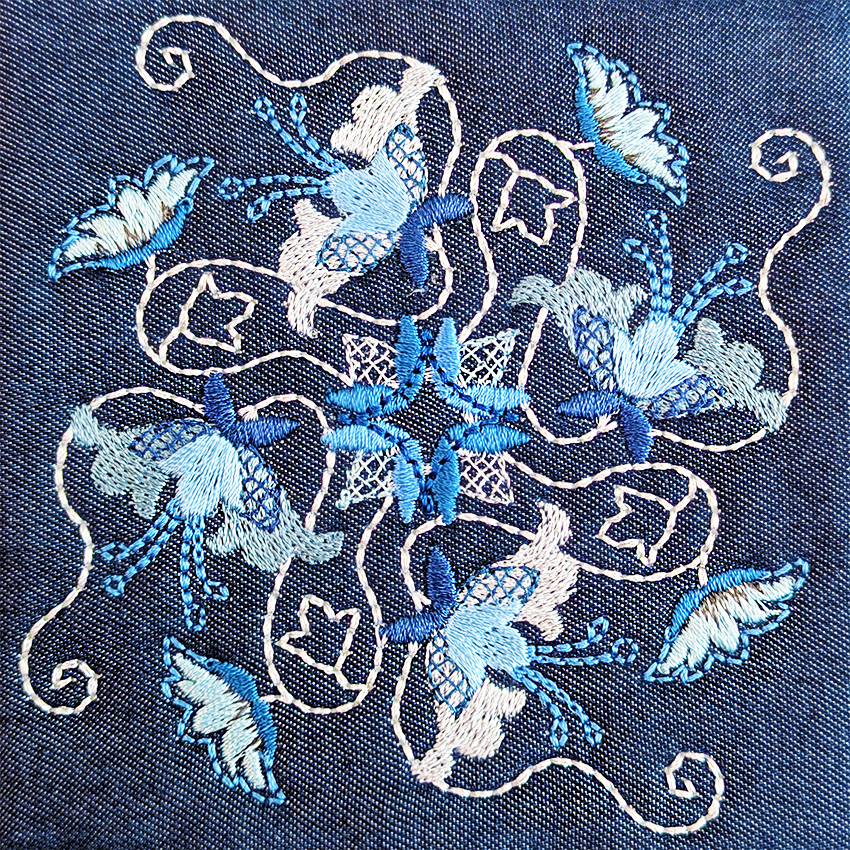 BOM Woodland Wonderland Quilt - Block 1