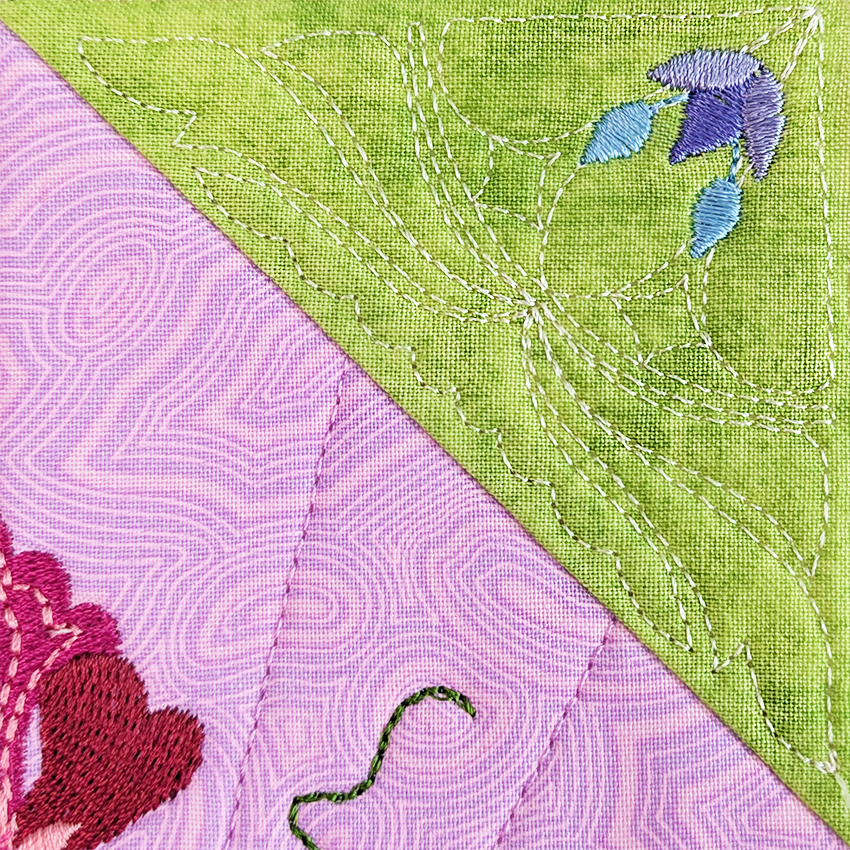 BOM Woodland Wonderland Quilt - Block 2