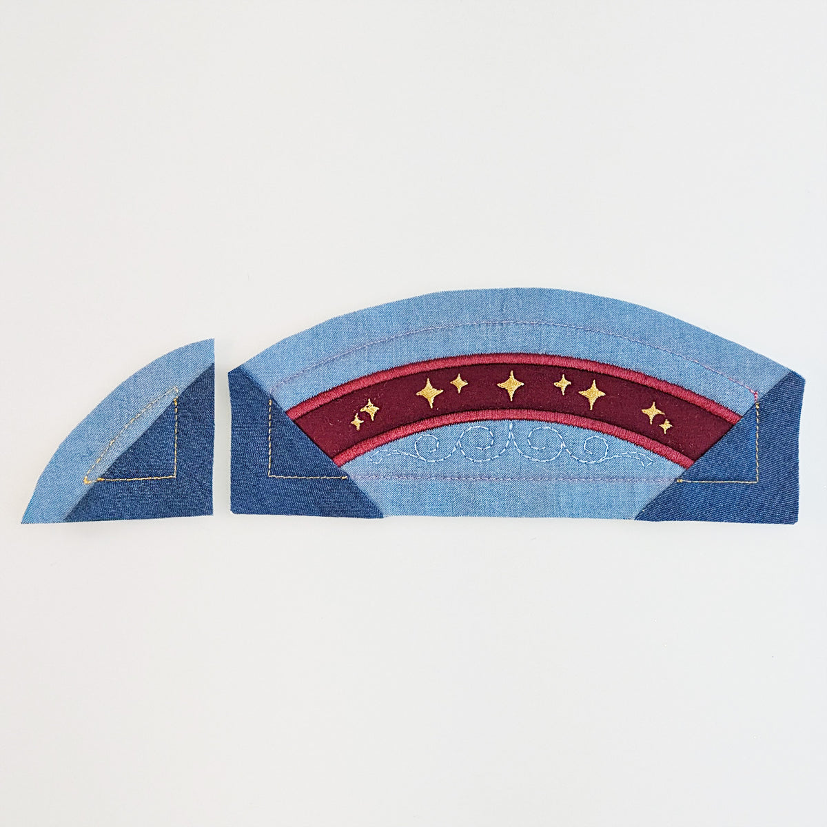 Merry-Go-Round Christmas Quilt - Borders and Corners In the hoop machine embroidery designs