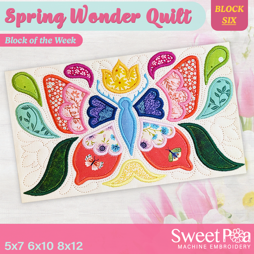 BOW Spring Wonder Quilt - Block 6