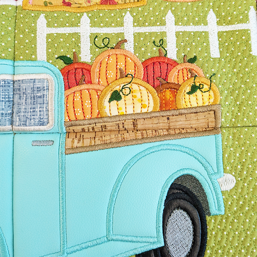 Barn Scene Mini Quilt or Hanger