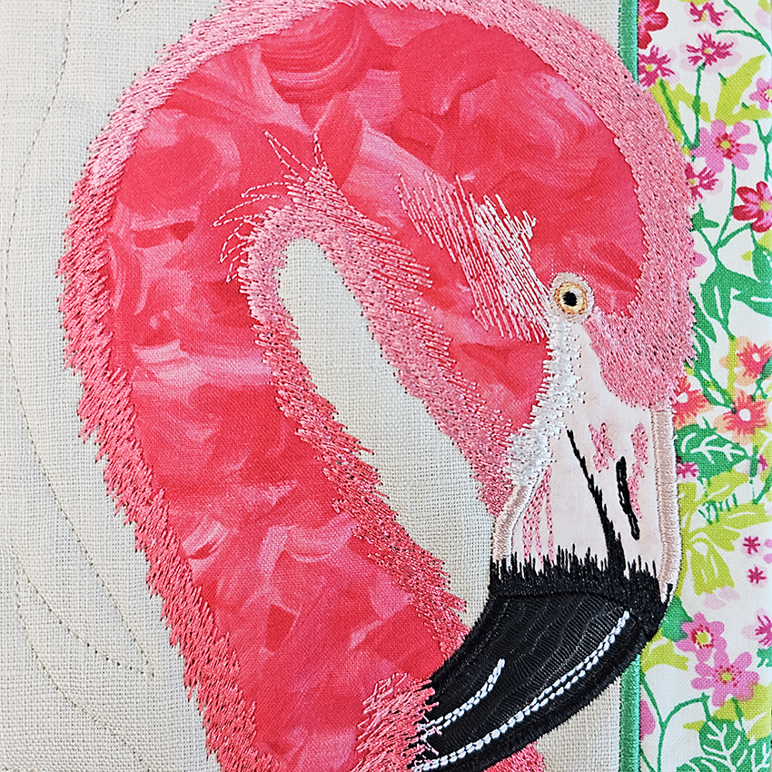Beautiful Birds Table Runner In the hoop machine embroidery designs