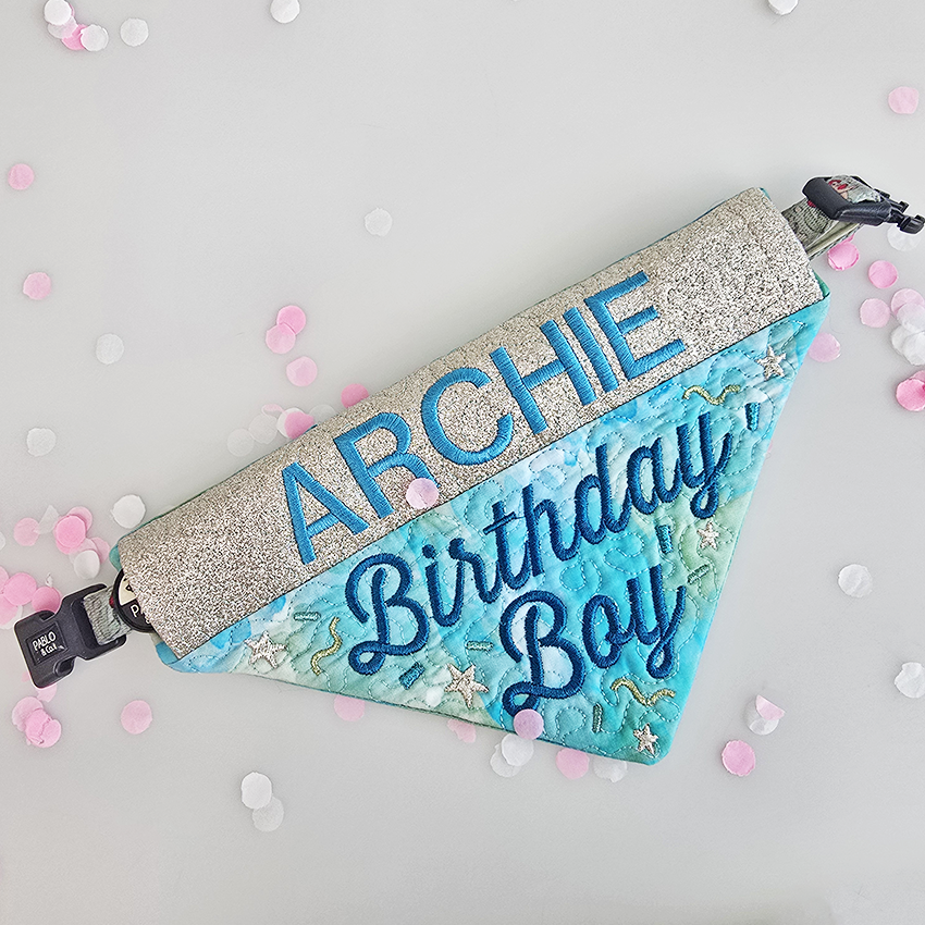 Birthday Pet Bandanas