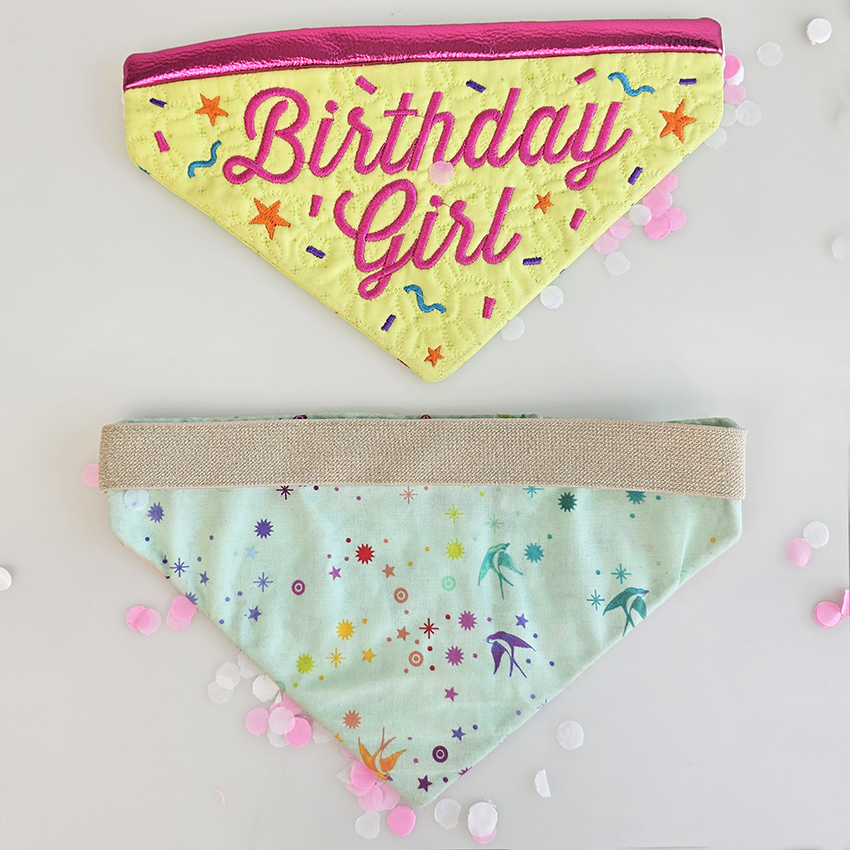 Birthday Pet Bandanas