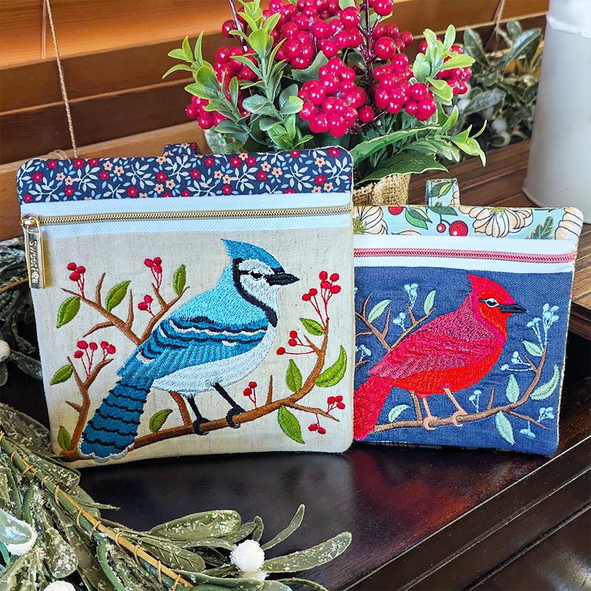 Blue Jay Purse