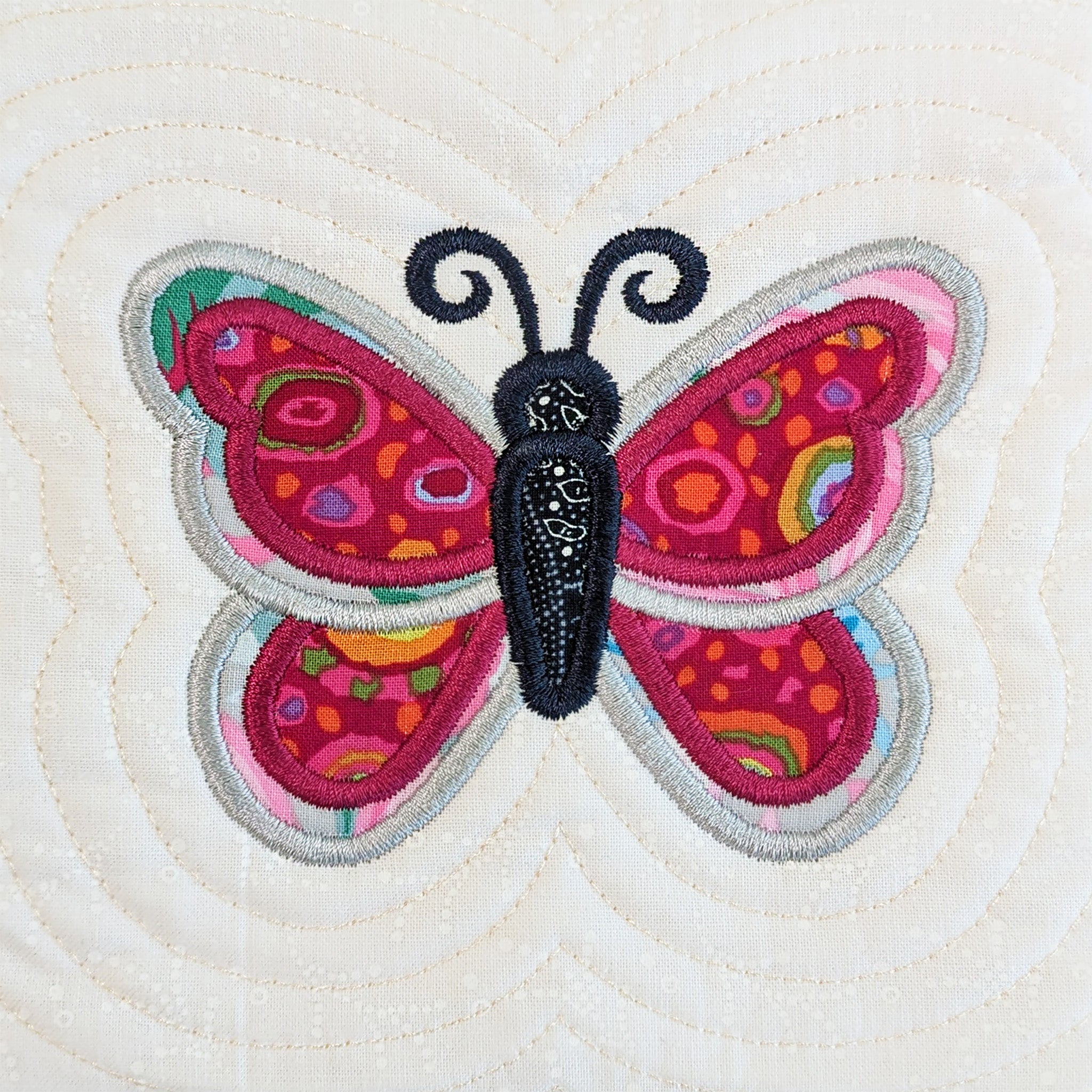 Butterfly Blocks and Quilt In the hoop machine embroidery designs