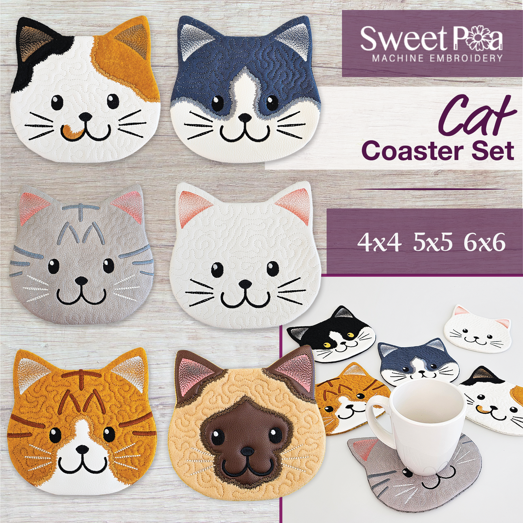 Cat Coasters