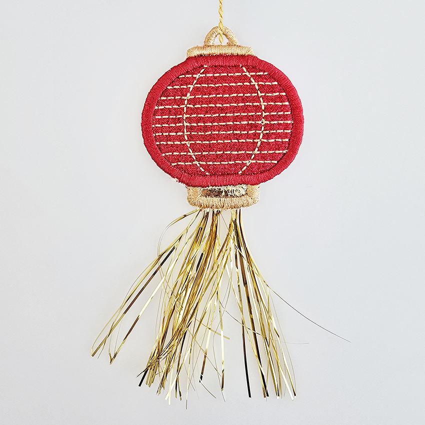 Chinese Zodiac Snake Mini Flag or Quilt Block