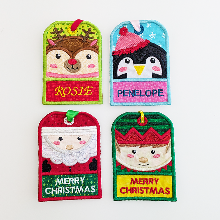 All Christmas Character Gift Tags