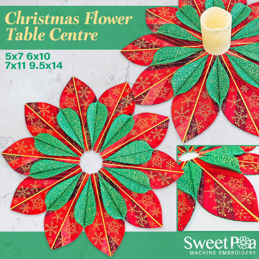 Christmas Flower Table Centre