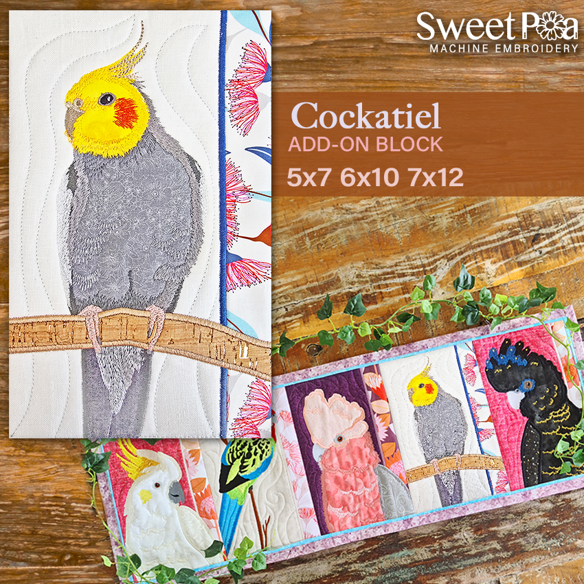 Australian Cockatiel Add-On Block