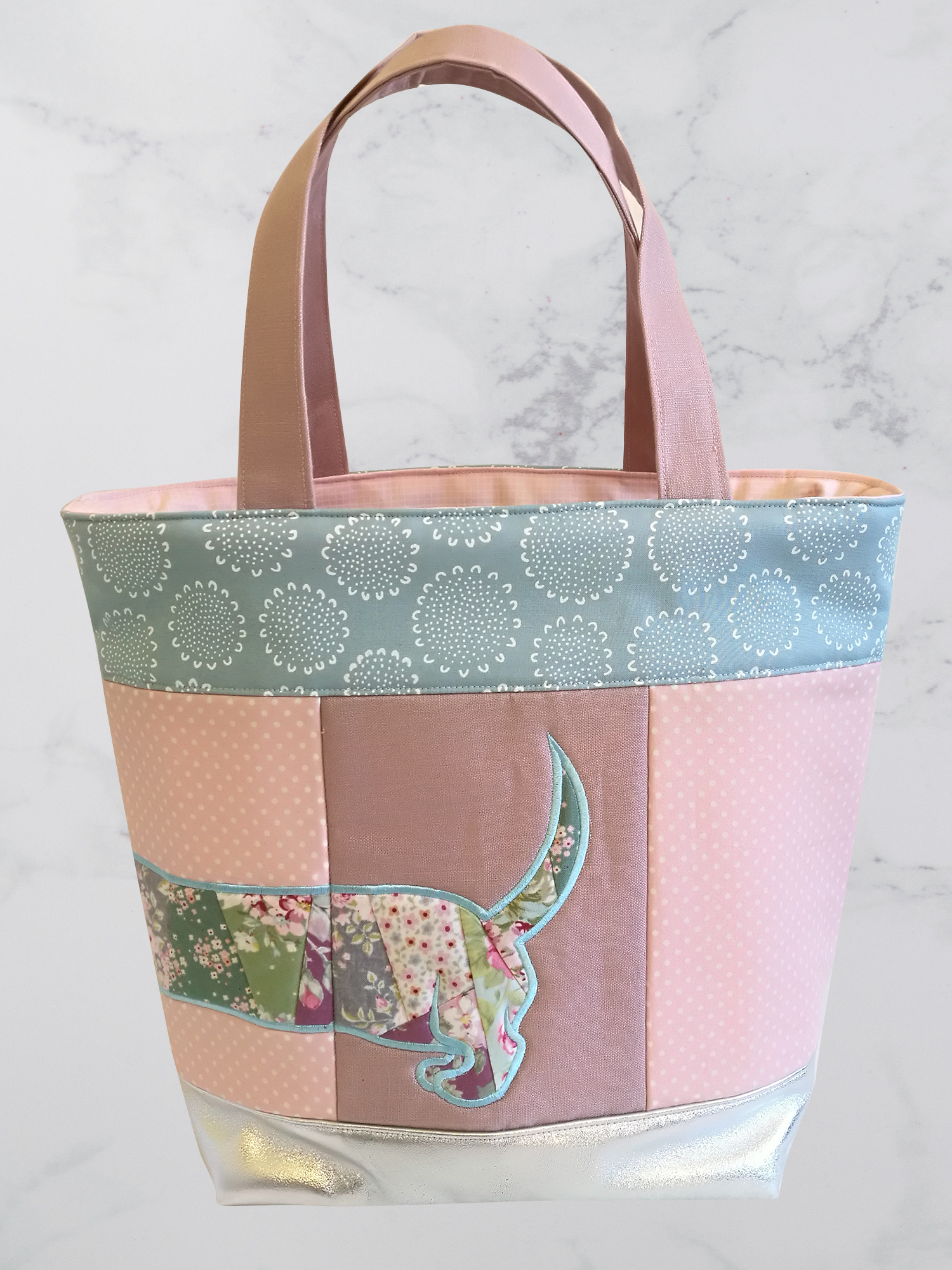 Dachshund Blocks and Tote Bag