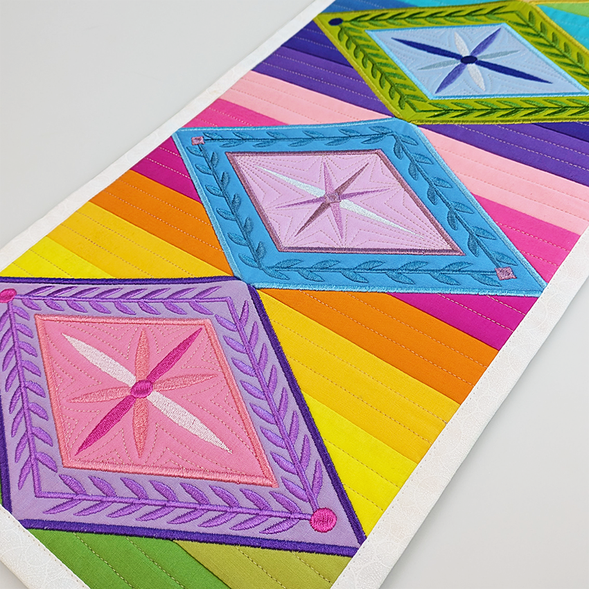 Decorative Diamond Table Runner