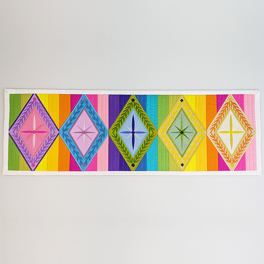 Decorative Diamond Table Runner