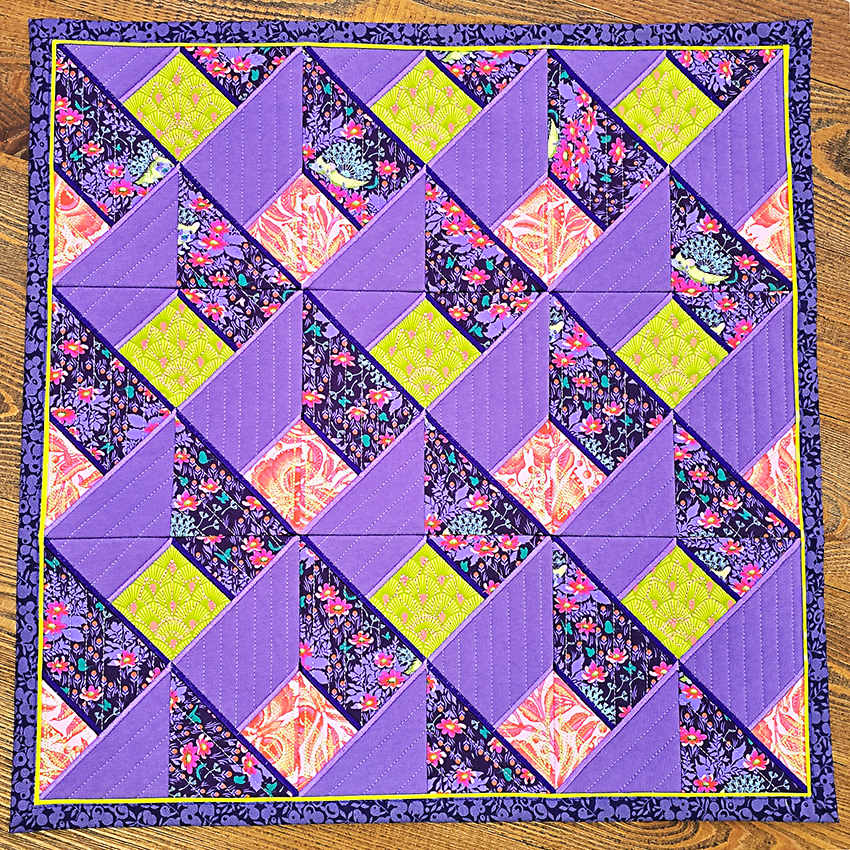 Diamond Dimension Block or Quilt