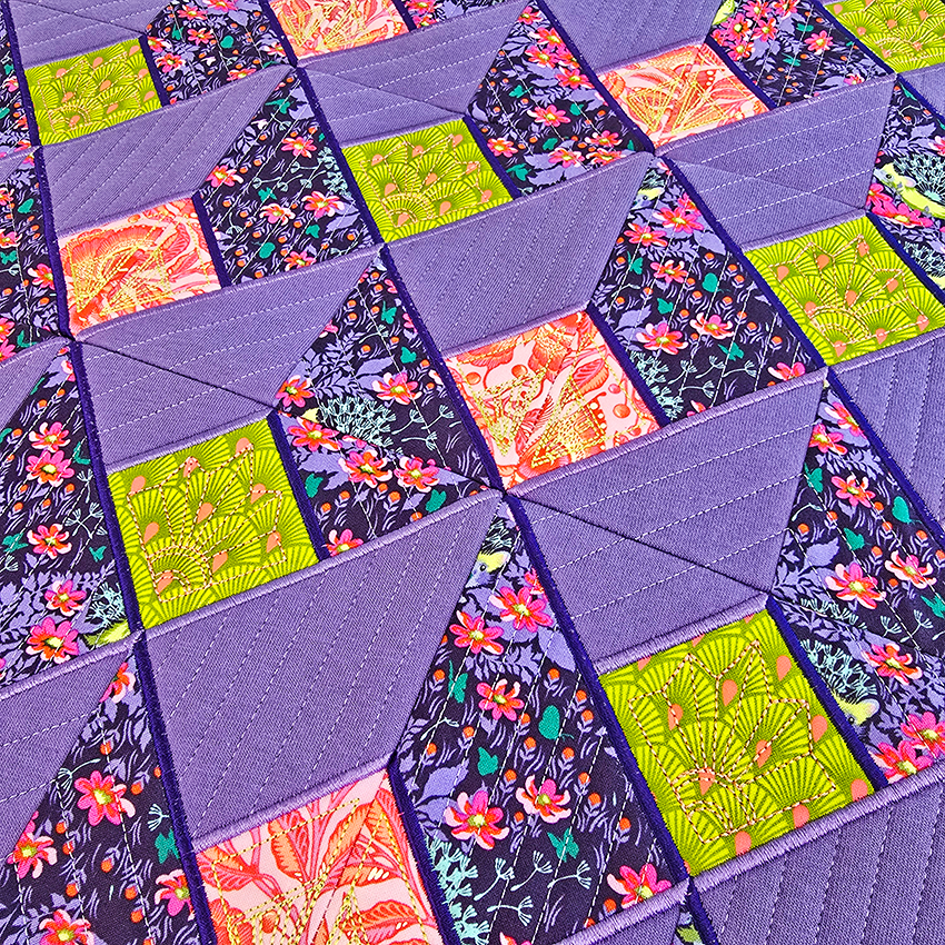 Diamond Dimension Block or Quilt