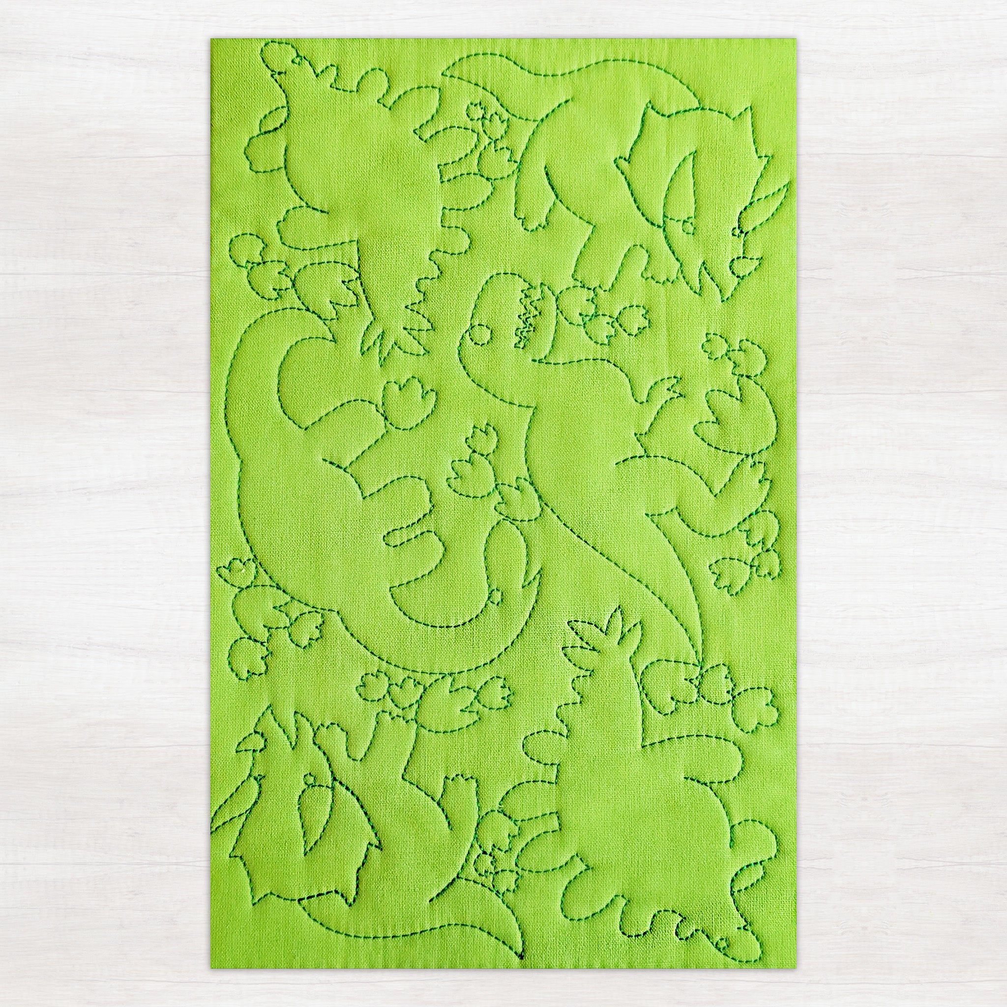 Dinosaur Quilting Design In the hoop machine embroidery designs