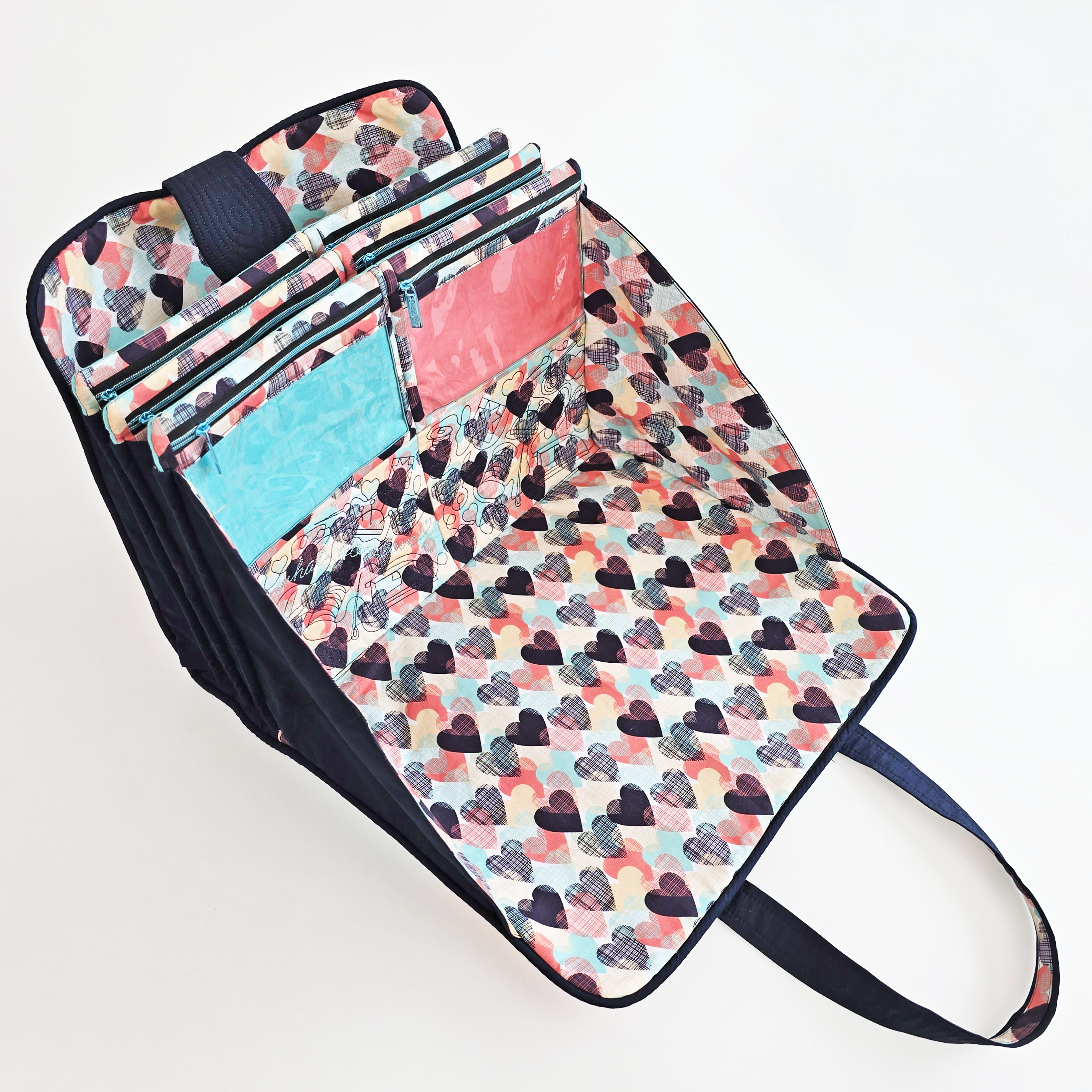 Do What You Love Craft Tote 6x10 open