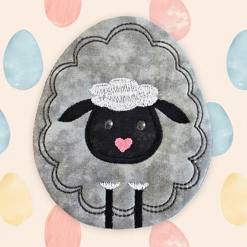 Easter Egg Hunt Sheep Coaster