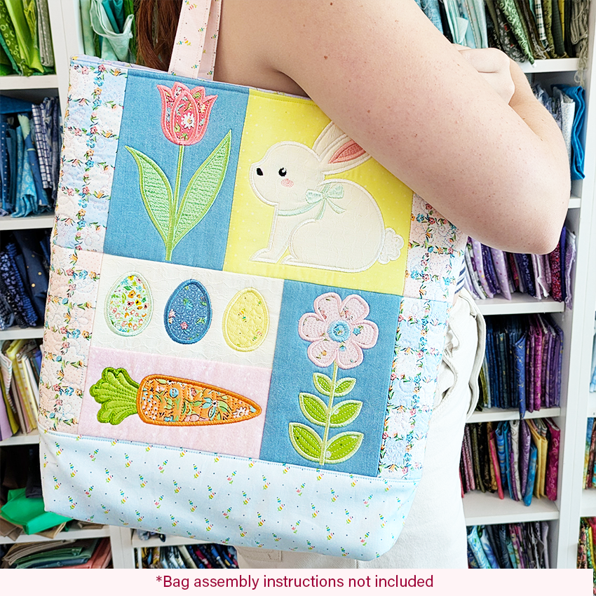 Easter Fun Hanger In the hoop machine embroidery designs