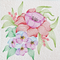 Embroidered Flowers 3 5x5 6x6 7x7 8x8 - Sweet Pea In The Hoop Machine Embroidery Design