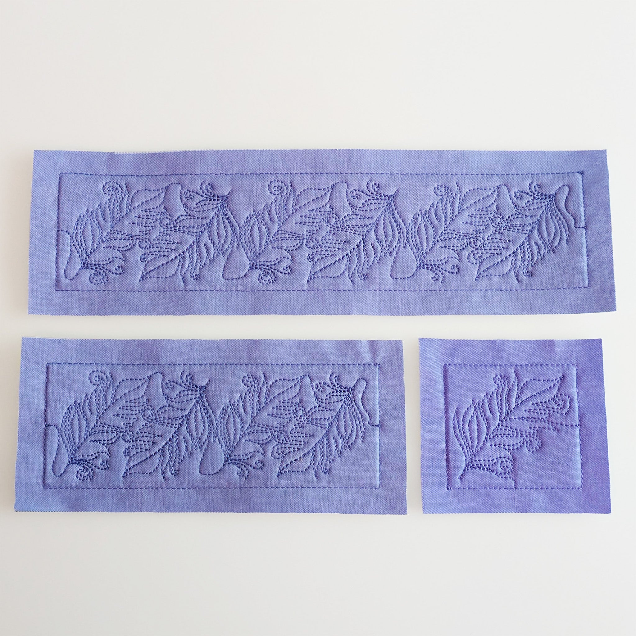 Feathers Edge-to-Edge Quilting Design In the hoop machine embroidery designs