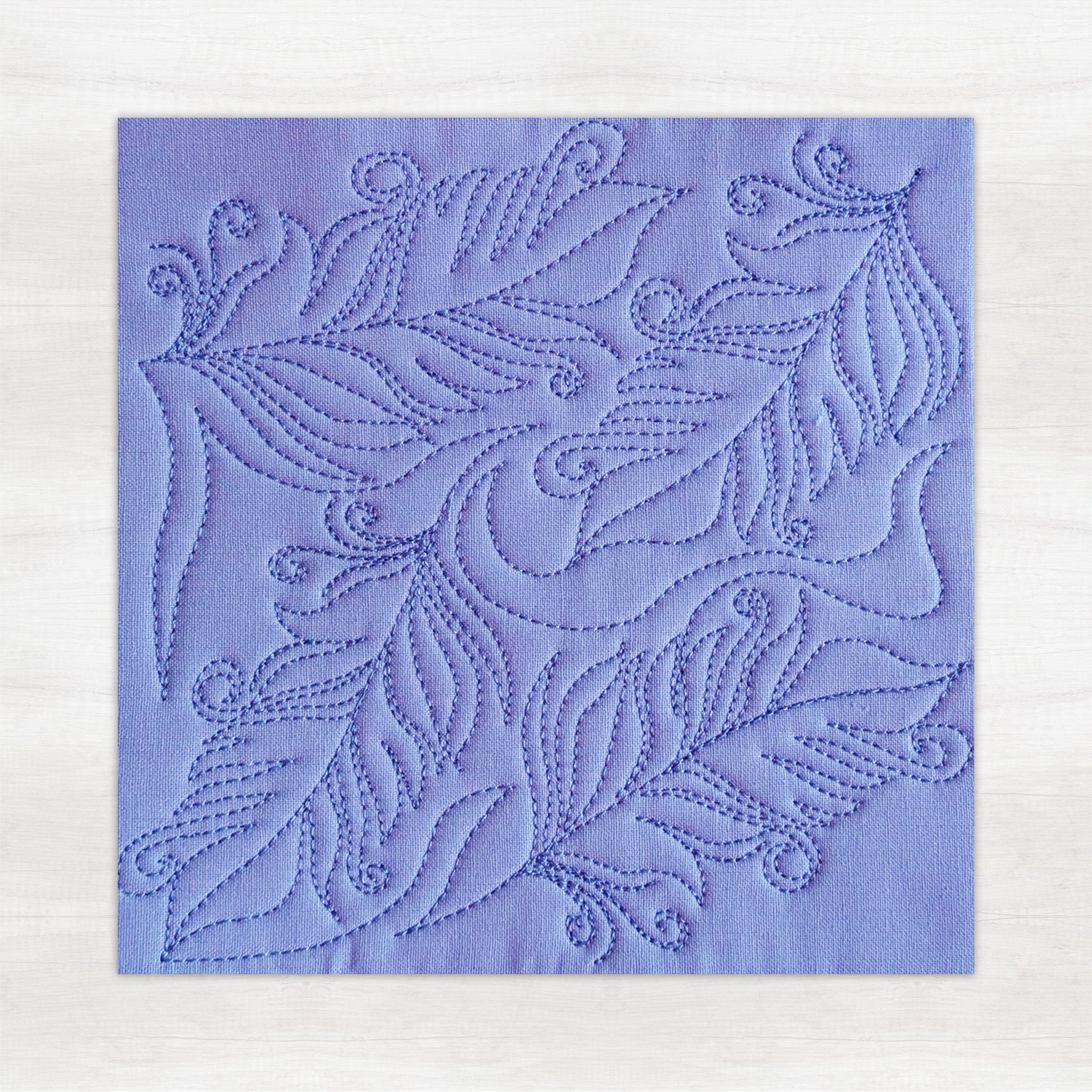Feathers Edge-to-Edge Quilting Design In the hoop machine embroidery designs
