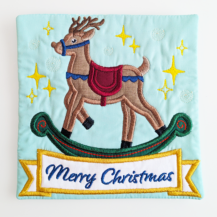 Festive Coasters or Applique