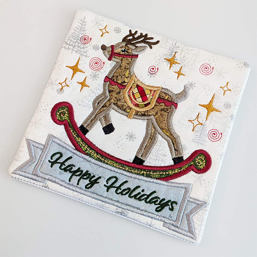 Festive Coasters or Applique
