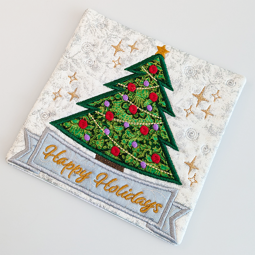 Festive Coasters or Applique