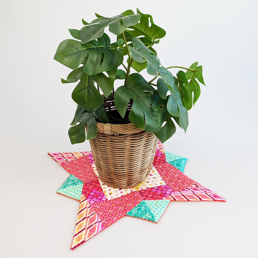 Flip and Fold Star Table Centre