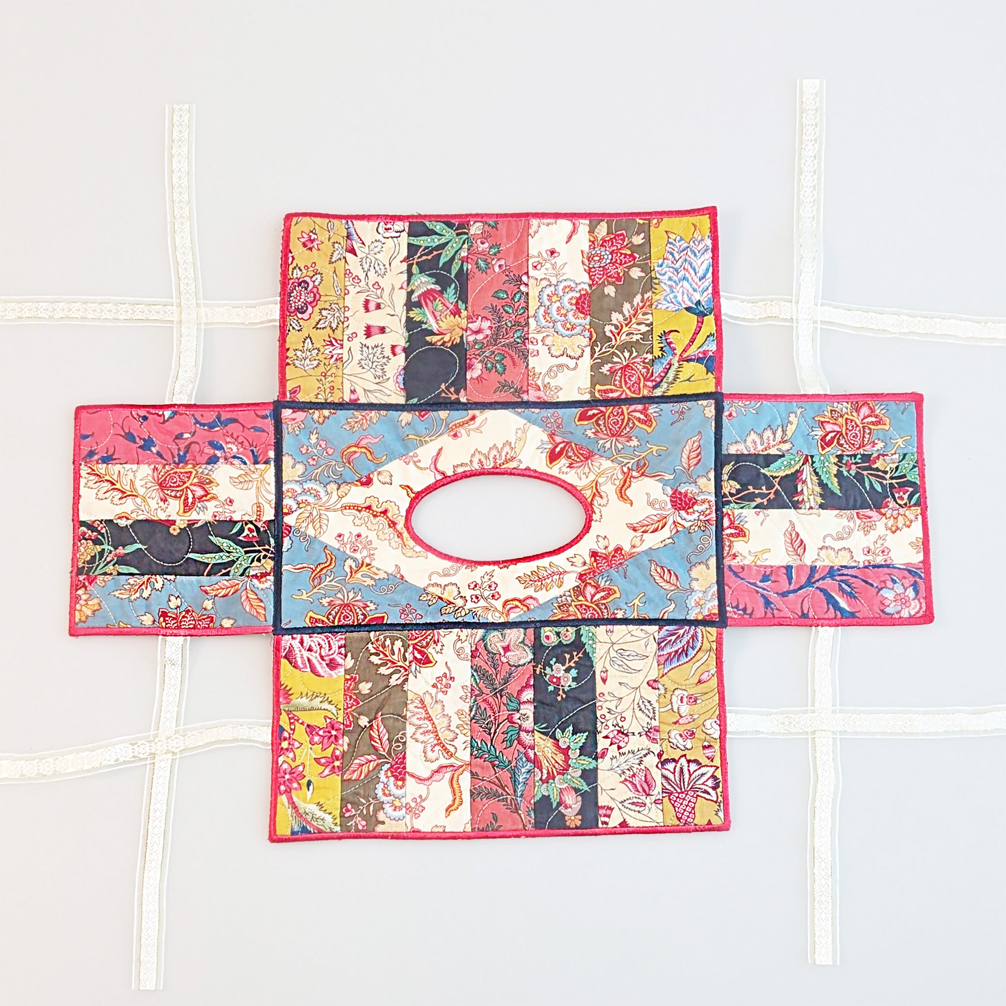 Flip and Fold Tissue Box In the hoop machine embroidery designs
