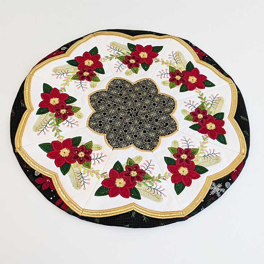 Floral Christmas Wreath or Table Centre