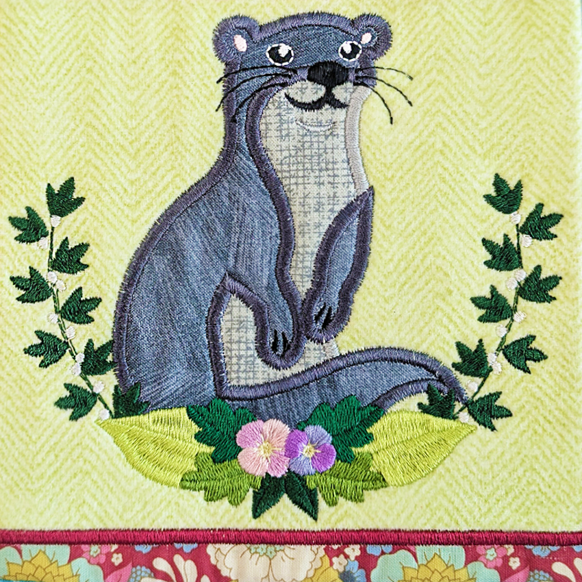 Forest Friends Add-On Blocks In the hoop machine embroidery designs