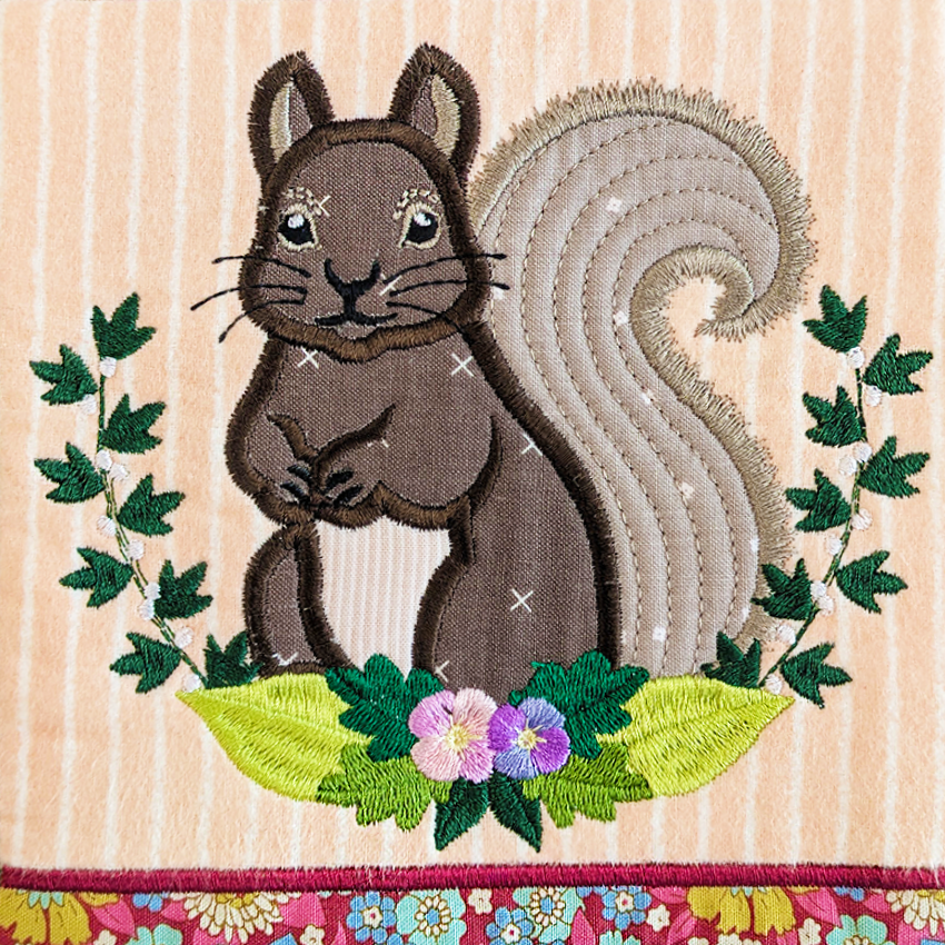 Forest Friends Add-On Blocks In the hoop machine embroidery designs